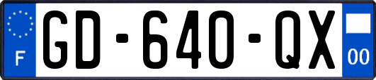 GD-640-QX