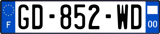 GD-852-WD