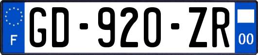 GD-920-ZR