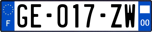 GE-017-ZW