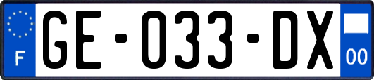 GE-033-DX