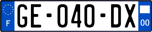 GE-040-DX