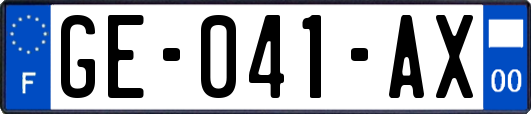 GE-041-AX