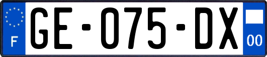 GE-075-DX