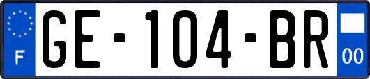 GE-104-BR