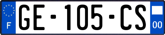 GE-105-CS