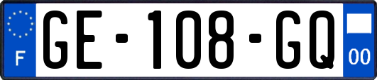 GE-108-GQ