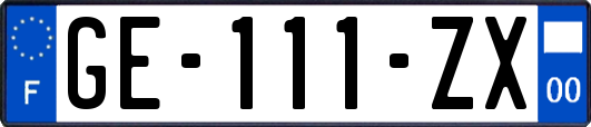 GE-111-ZX