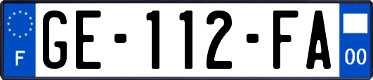GE-112-FA