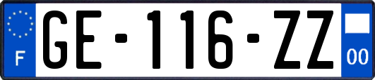 GE-116-ZZ