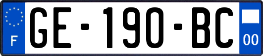 GE-190-BC