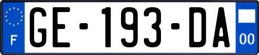 GE-193-DA