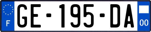 GE-195-DA