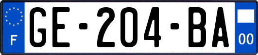 GE-204-BA