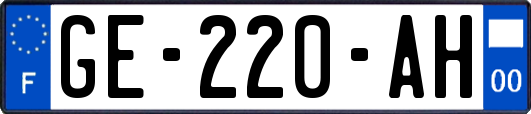 GE-220-AH