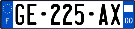 GE-225-AX