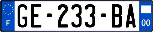 GE-233-BA