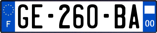 GE-260-BA