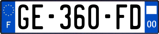 GE-360-FD