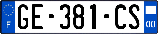 GE-381-CS