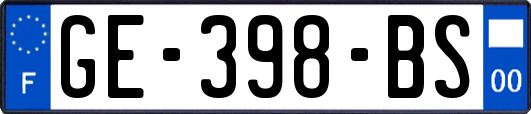 GE-398-BS
