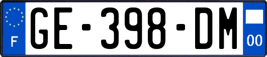 GE-398-DM