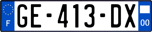 GE-413-DX