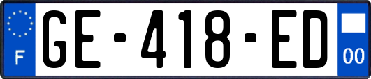 GE-418-ED