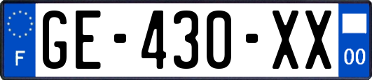 GE-430-XX