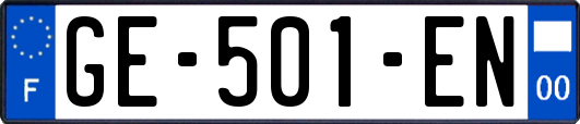 GE-501-EN