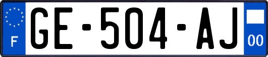 GE-504-AJ