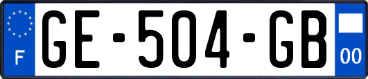 GE-504-GB