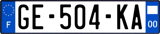 GE-504-KA