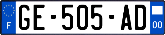 GE-505-AD