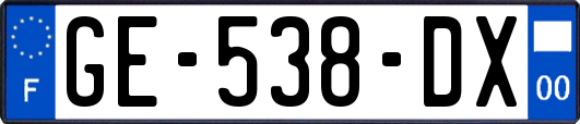 GE-538-DX
