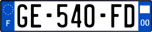 GE-540-FD