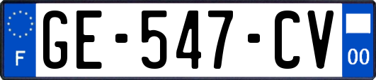 GE-547-CV