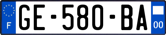 GE-580-BA