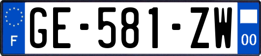 GE-581-ZW