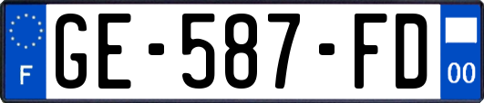GE-587-FD