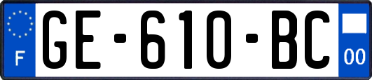 GE-610-BC