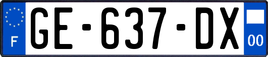 GE-637-DX