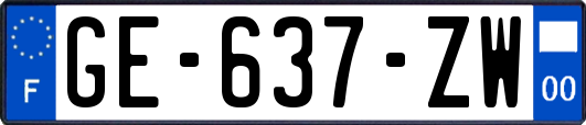 GE-637-ZW
