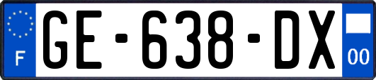 GE-638-DX