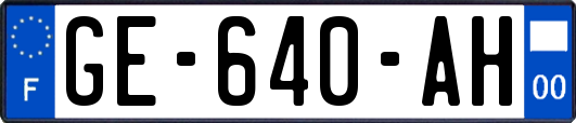 GE-640-AH