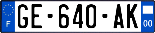 GE-640-AK