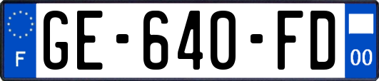 GE-640-FD