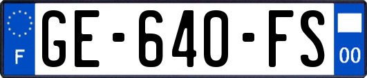 GE-640-FS