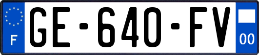 GE-640-FV
