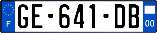 GE-641-DB